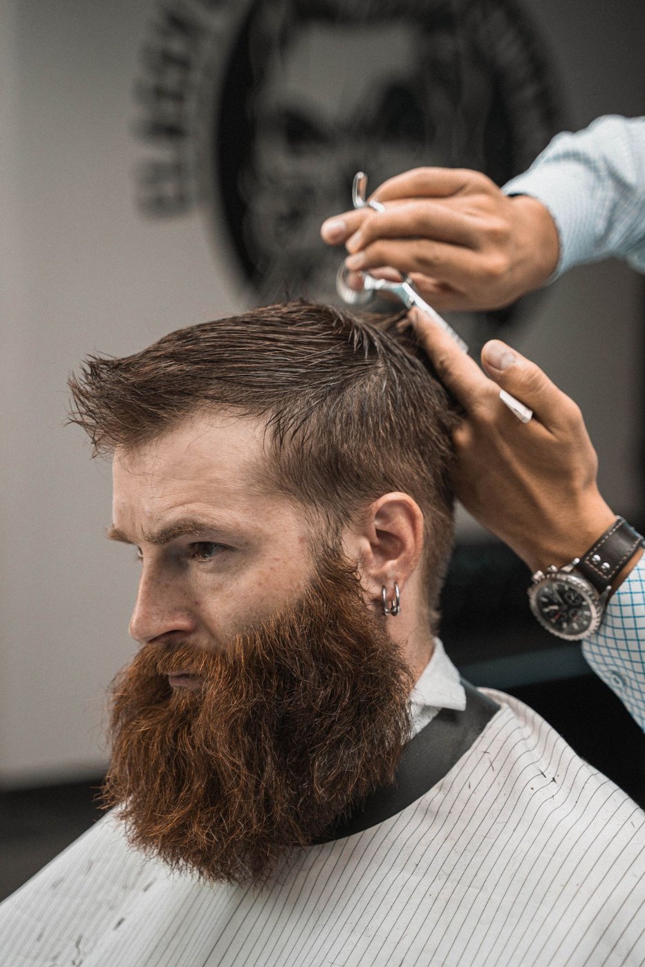 Man's Hair Cut
